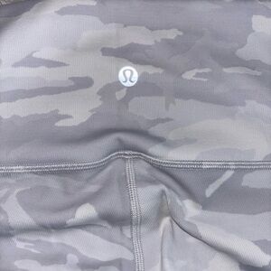 Lululemon Gray Camo Leggings